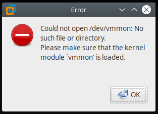 vmware-no-such-file-dev-vmmon